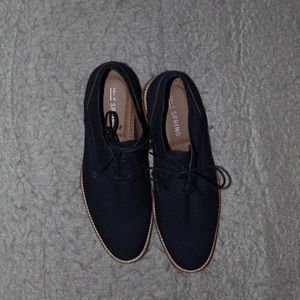 Call It Spring Men’s Blue Textured Dress Shoes